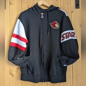 Starter Black Hoodie with Red and White Details